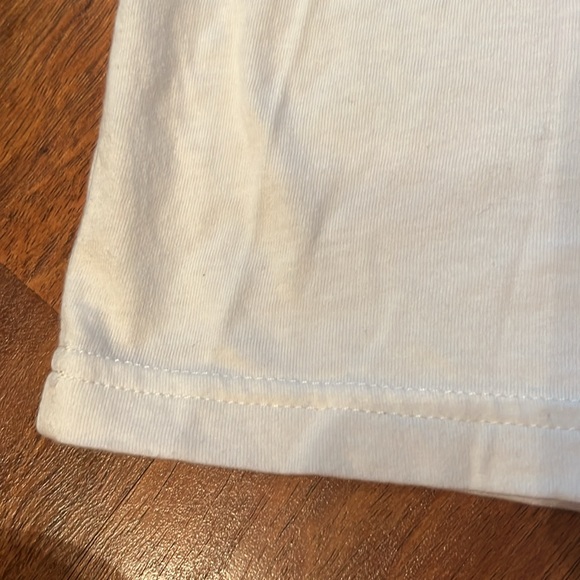 EUC Fifth Sun off white cotton muscle T - Picture 9 of 10